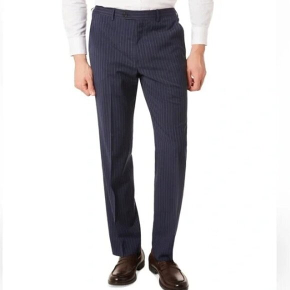 Lauren Ralph Lauren Men's Classic-Fit Wool Stretch Suit Pants, Sz W34 X 30L - Picture 1 of 5